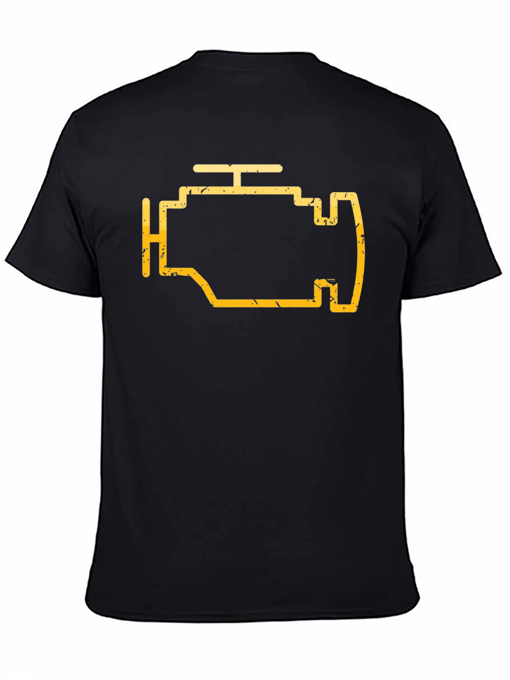 Check Engine Light Graphic Tee - Mechanic Shirt
