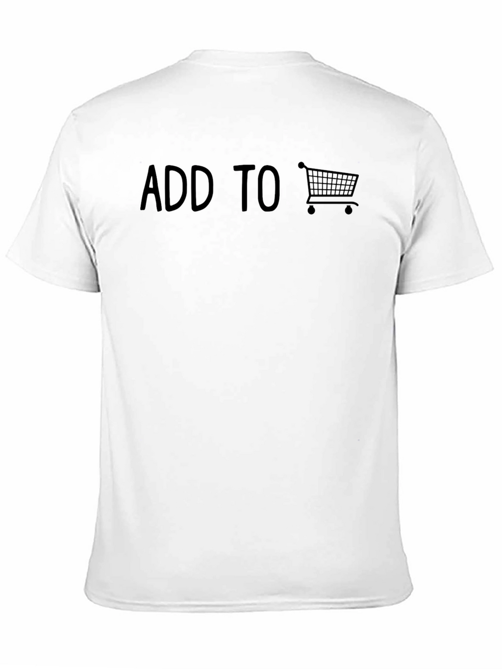 Add To Cart Black Graphic Tee
