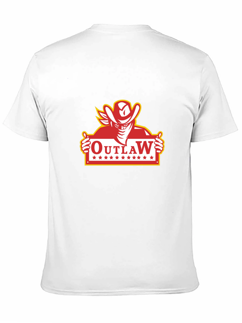 Outlaw Cowboy Graphic T-Shirt - Classic Western Style