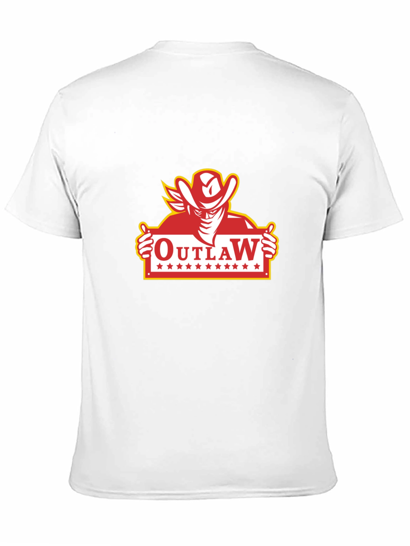 Outlaw Cowboy Graphic T-Shirt - Classic Western Style