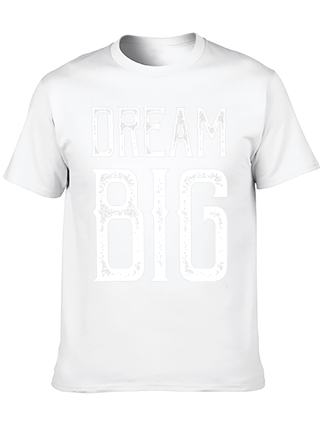 Dream Big Graphic Tee - Black Cotton T-Shirt