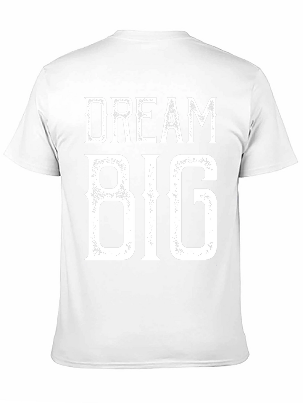 Dream Big Graphic Tee - Black Cotton T-Shirt