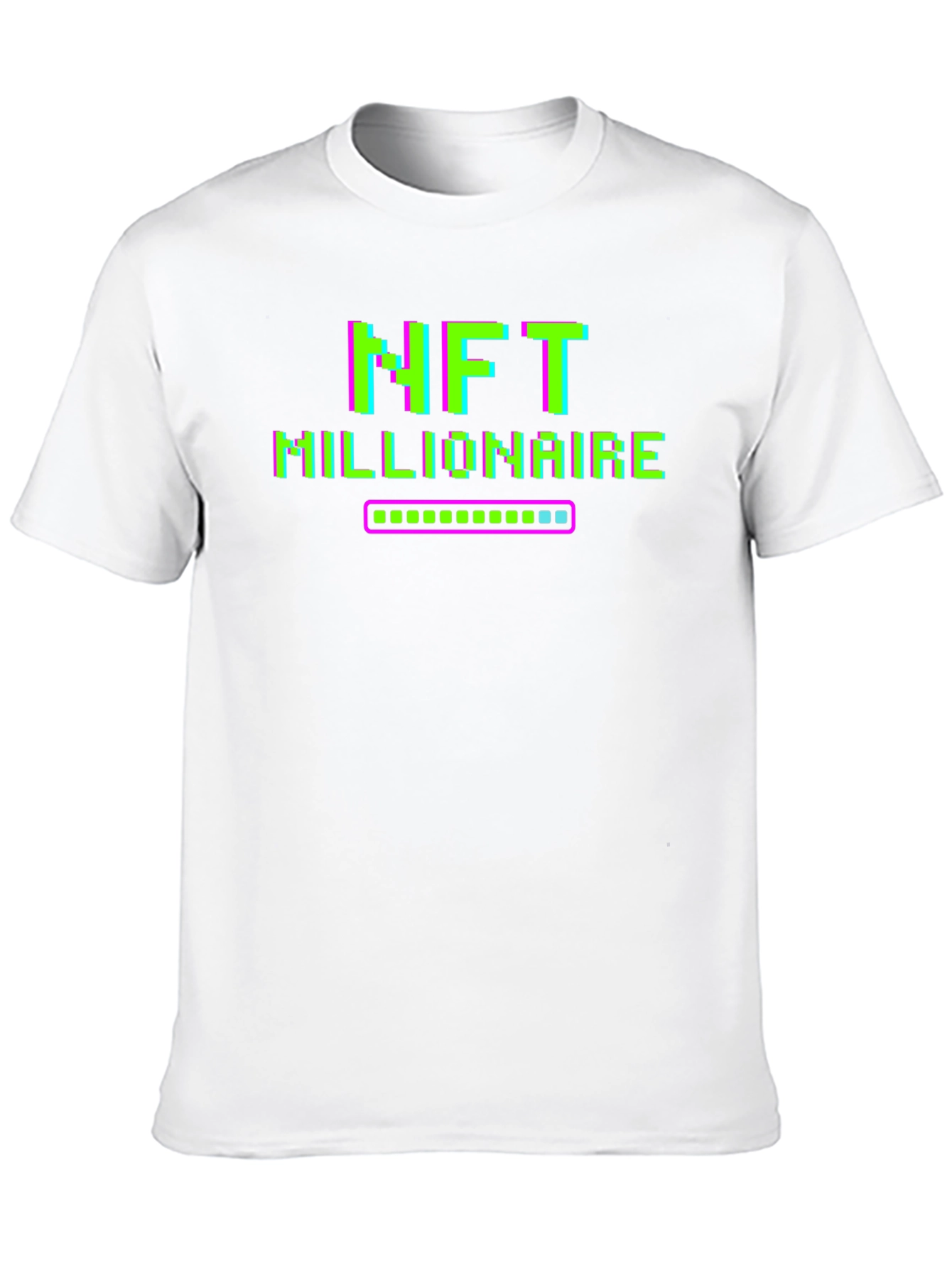 NFT Millionaire Black Tee - Crypto Hype