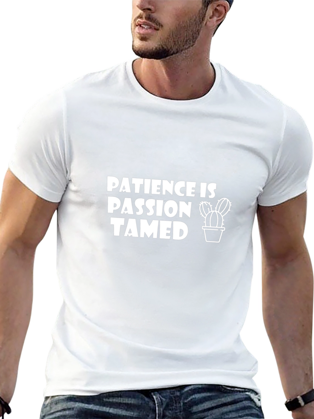 Patience is Passion Tamed T-Shirt - Black