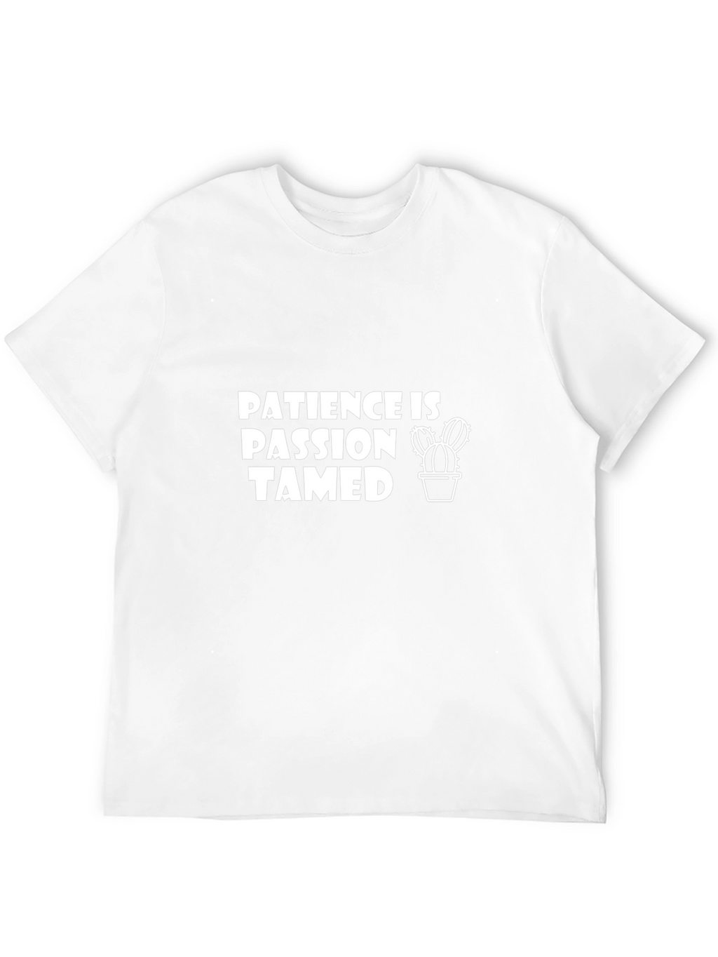 Patience is Passion Tamed T-Shirt - Black