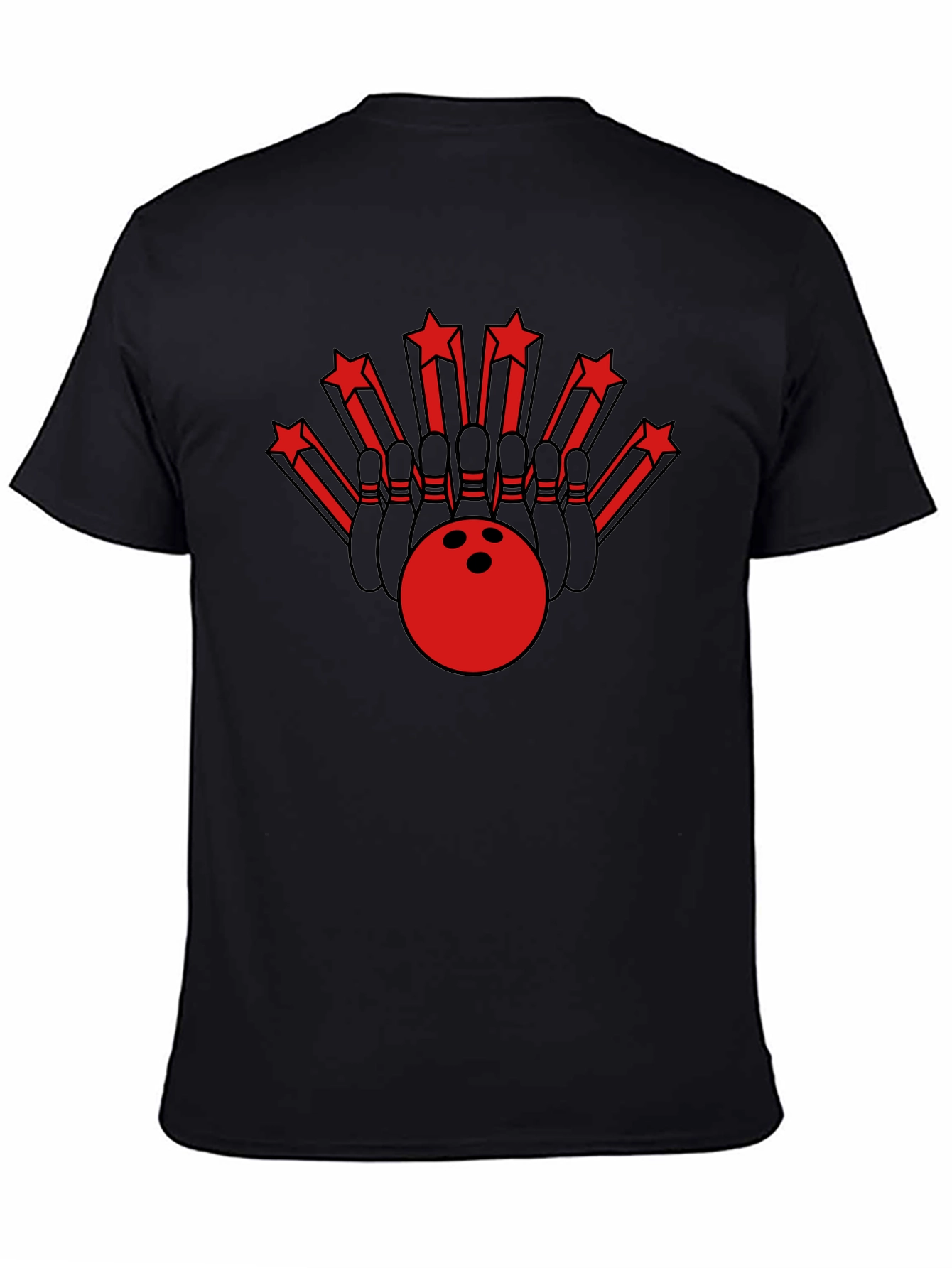 Bowling Strike Tee - Retro Bowling Design