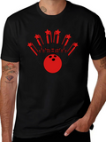 Bowling Strike Tee - Retro Bowling Design