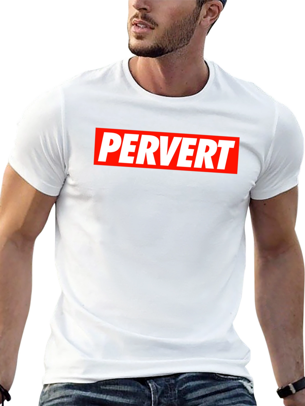 Pervert Graphic T-Shirt - Bold Statement Tee