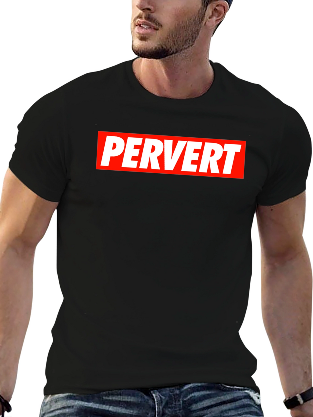 Pervert Graphic T-Shirt - Bold Statement Tee