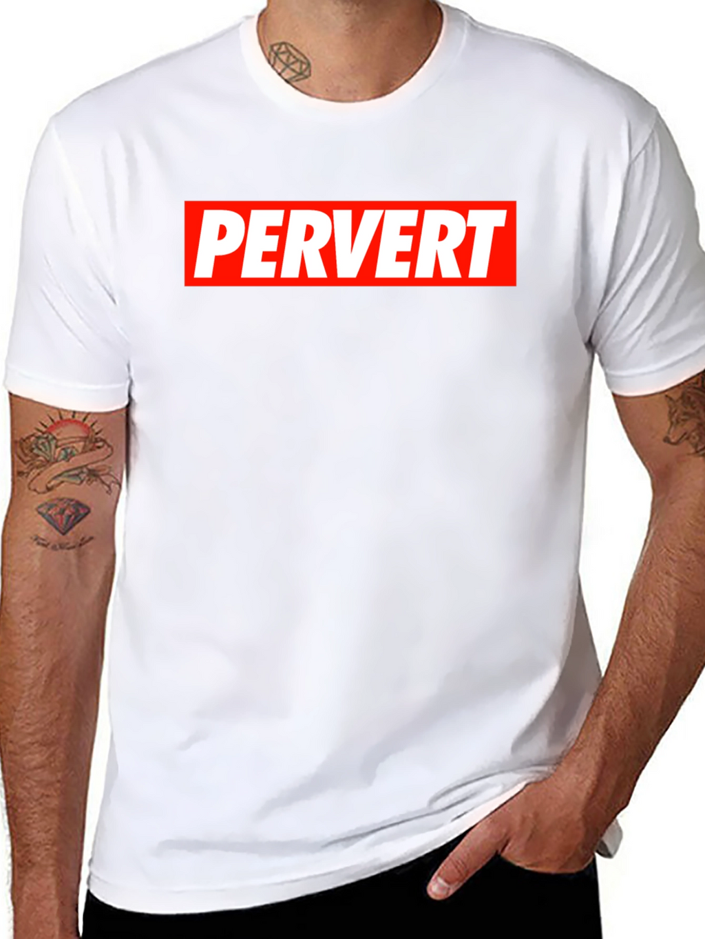Pervert Graphic T-Shirt - Bold Statement Tee