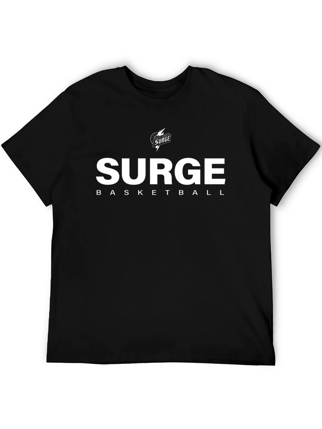 Surge Basketball Graphic T-Shirt - Black