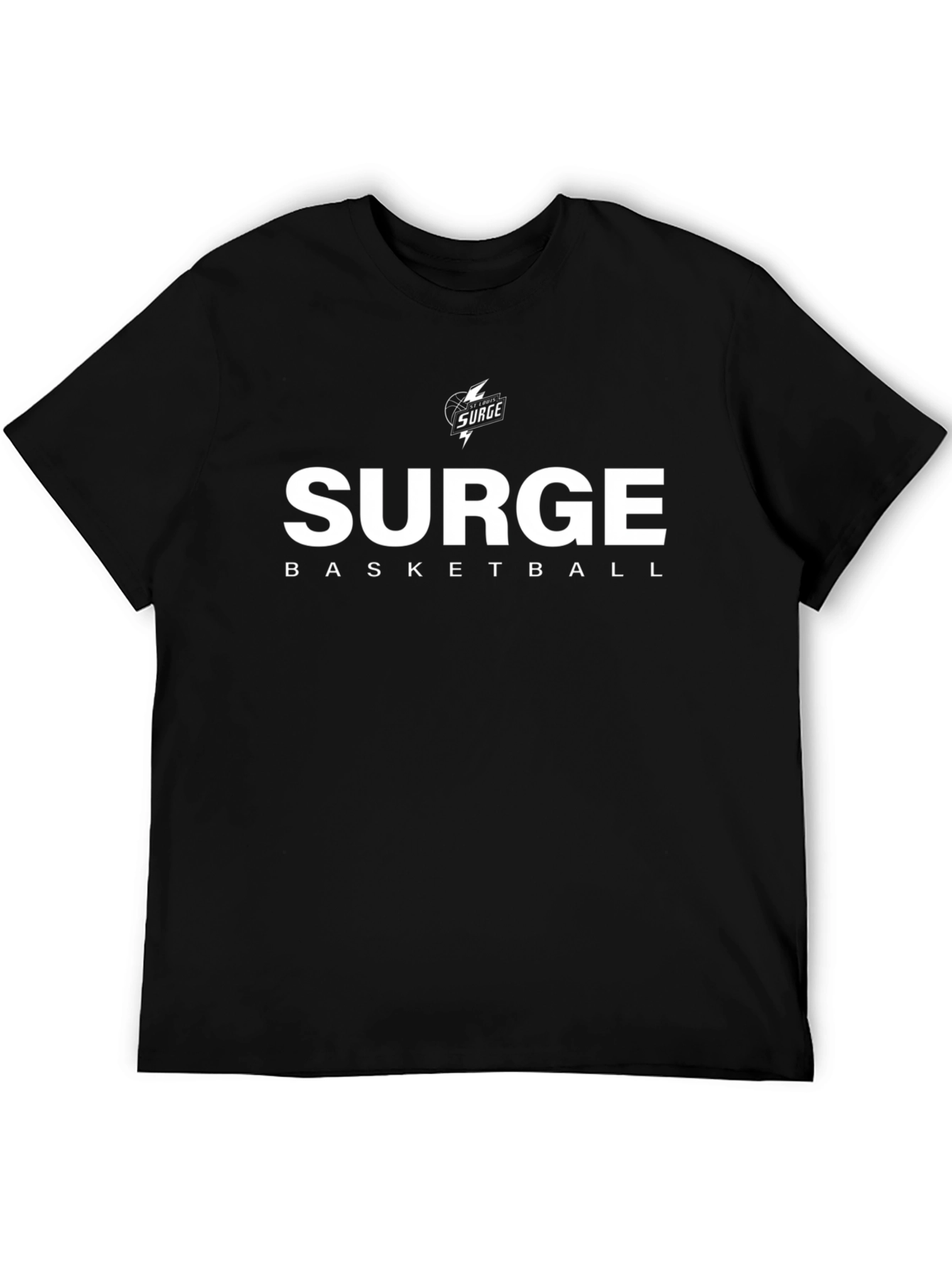 Surge Basketball Graphic T-Shirt - Black