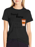 Travel Nurse Coffee T-Shirt