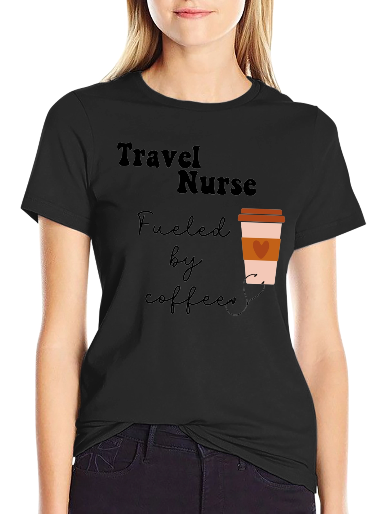 Travel Nurse Coffee T-Shirt