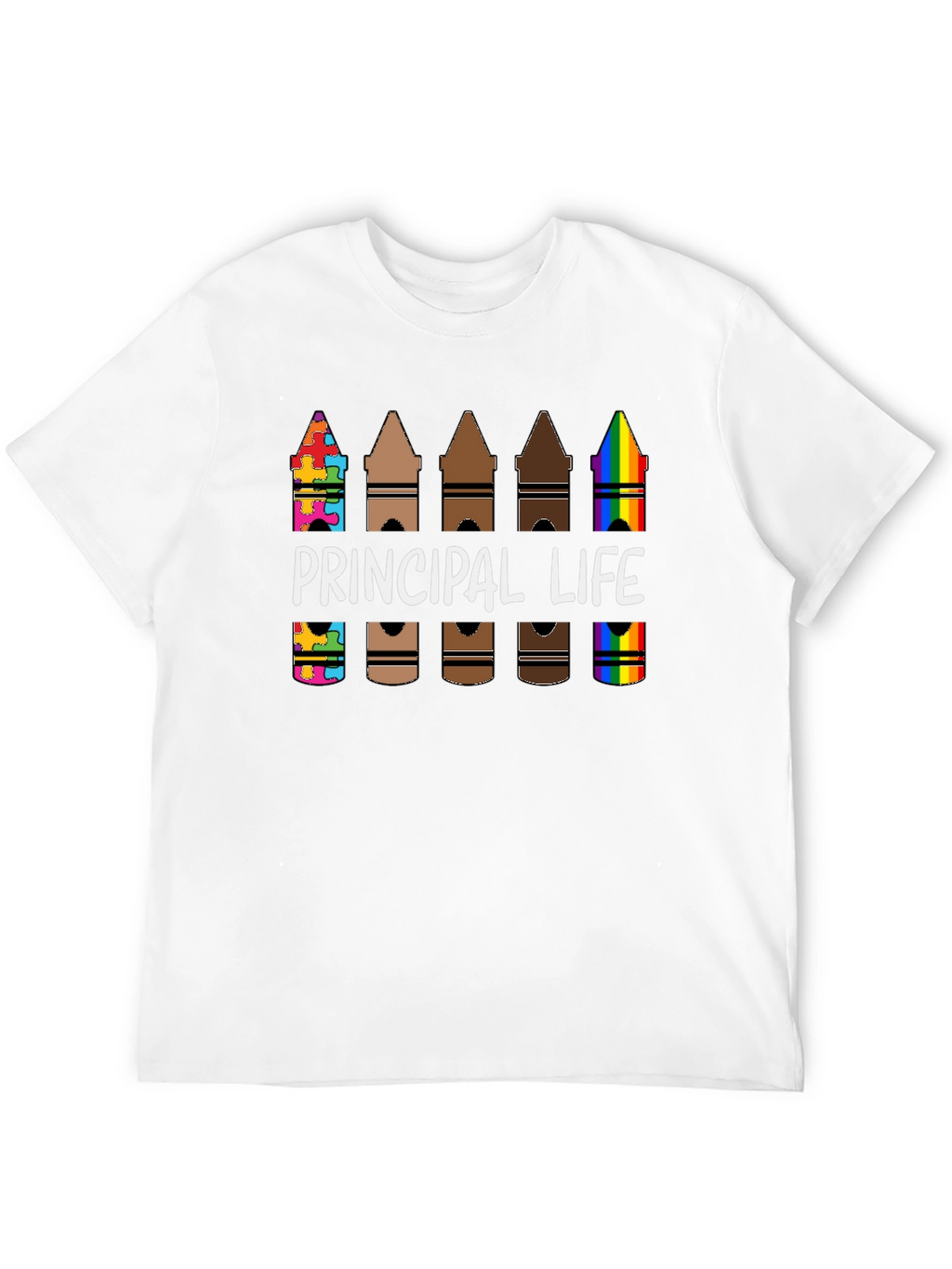 Principal Life Crayon T-Shirt