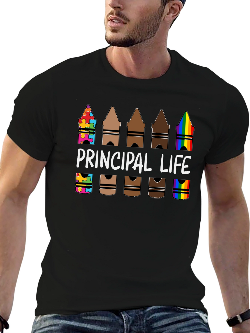 Principal Life Crayon T-Shirt