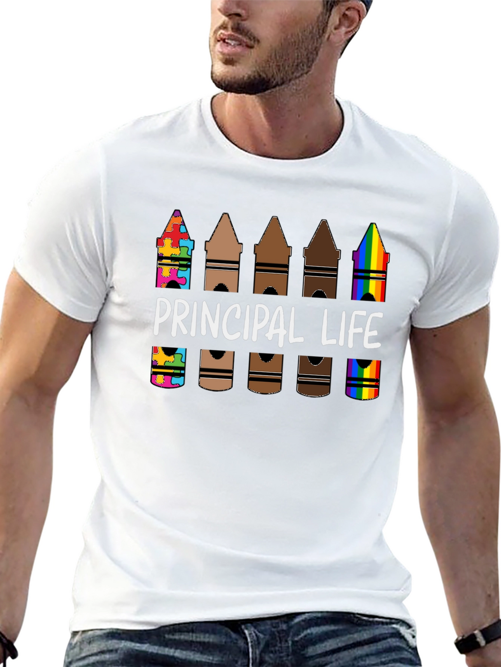 Principal Life Crayon T-Shirt