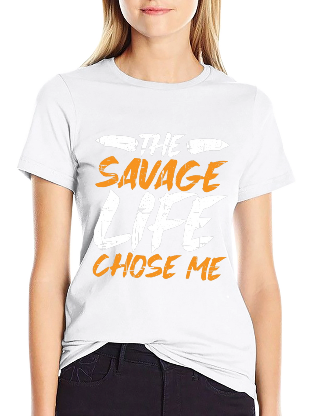Savage Life Mens Graphic T-Shirt - Black