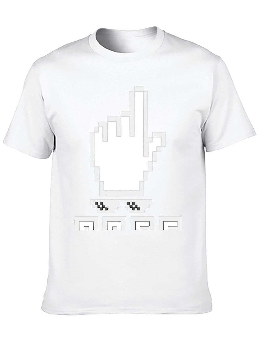 Pixel Hand T-Shirt: Level Up Your Style!