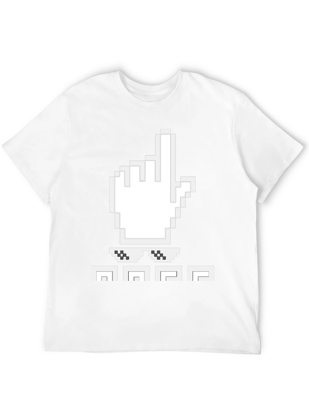 Pixel Hand T-Shirt: Level Up Your Style!