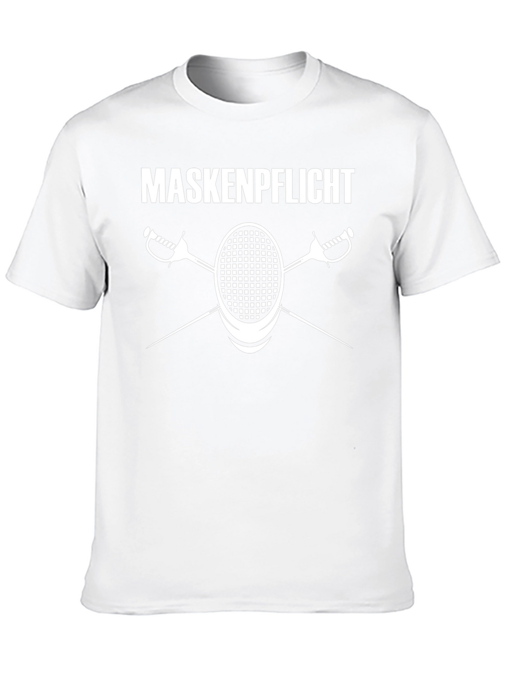 Maskenpflicht Fencing T-Shirt - Stylish & Humorous