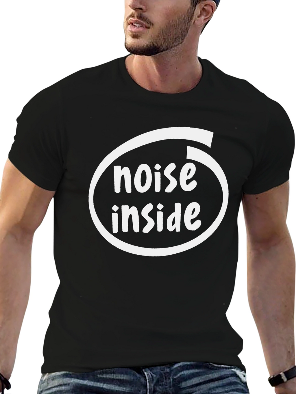 Noise Inside T-Shirt - Funny Graphic Tee