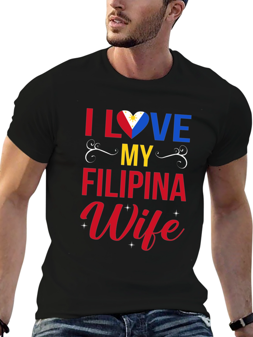 I Love My Filipina Wife T-Shirt