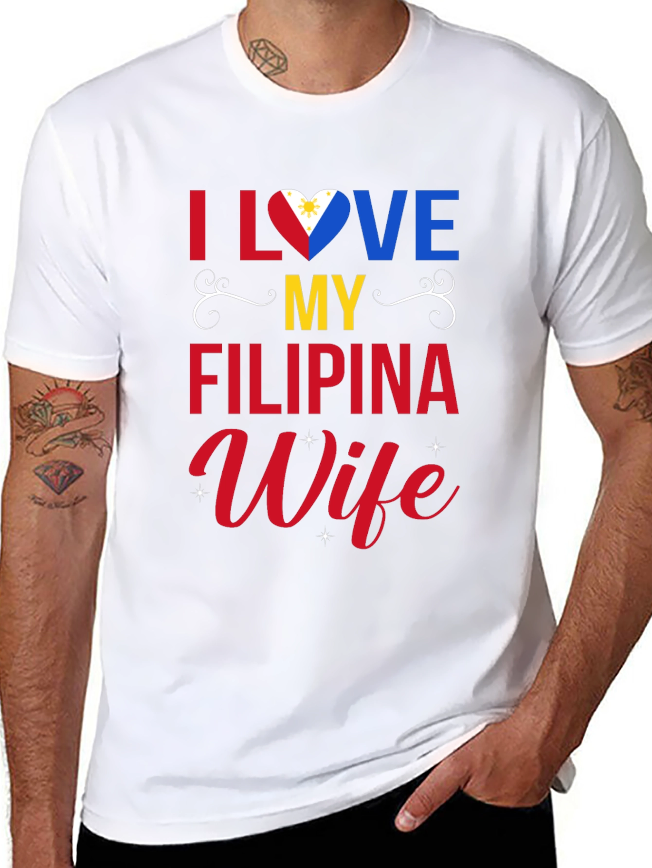 I Love My Filipina Wife T-Shirt