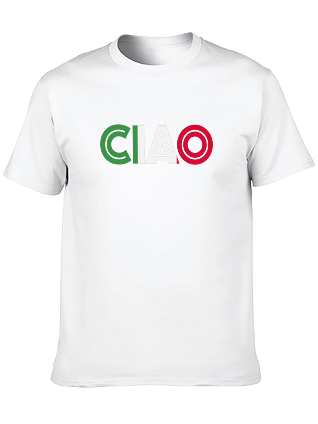 Ciao Italy Flag T-Shirt - Graphic Tee