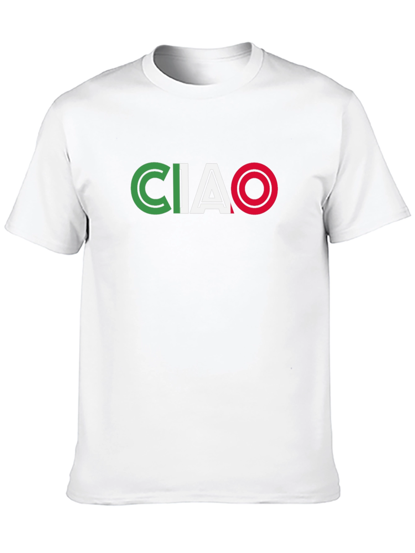 Ciao Italy Flag T-Shirt - Graphic Tee