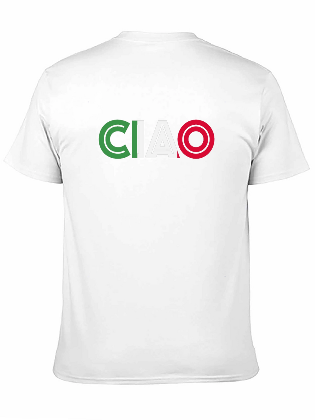Ciao Italy Flag T-Shirt - Graphic Tee