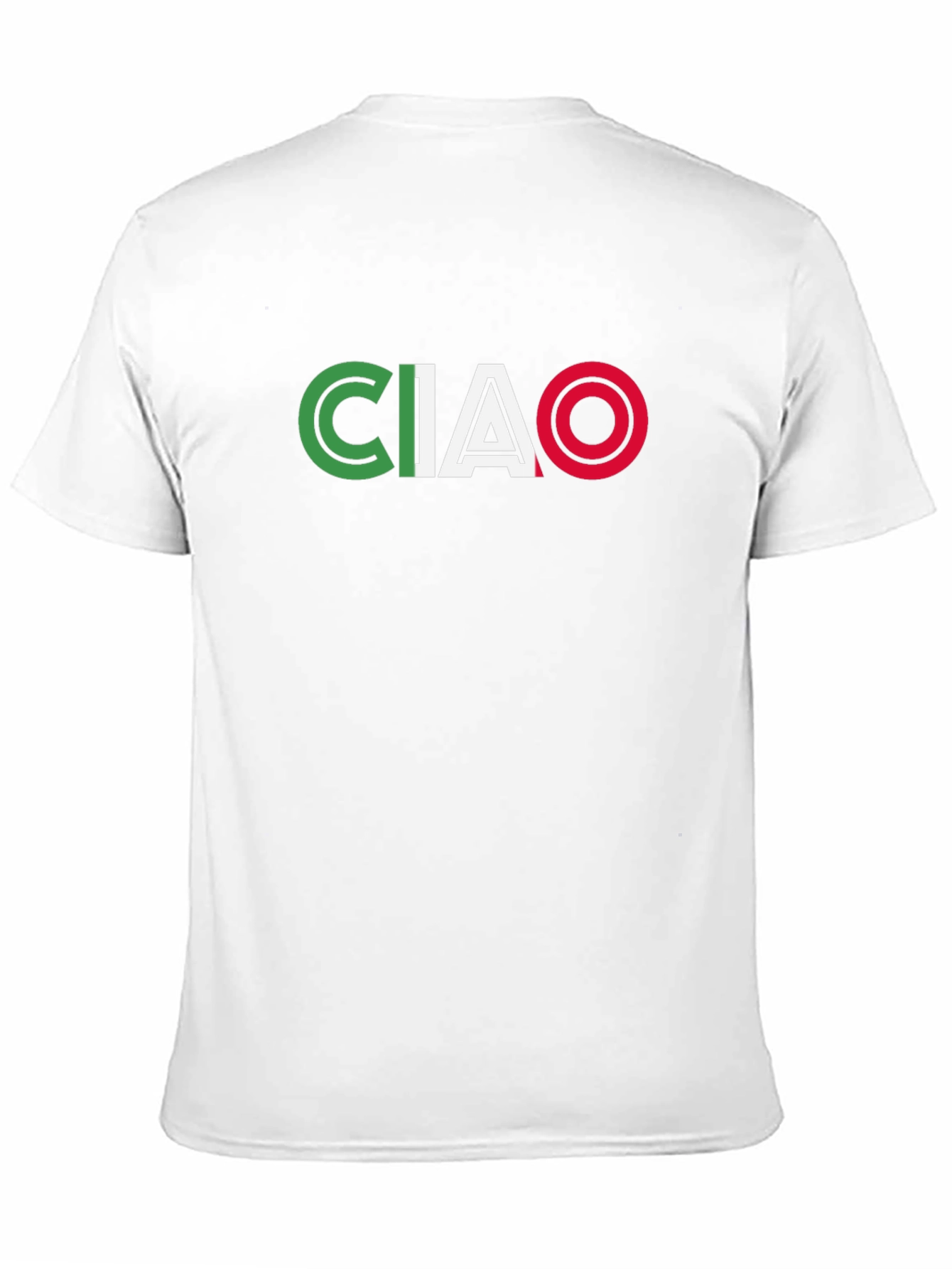 Ciao Italy Flag T-Shirt - Graphic Tee