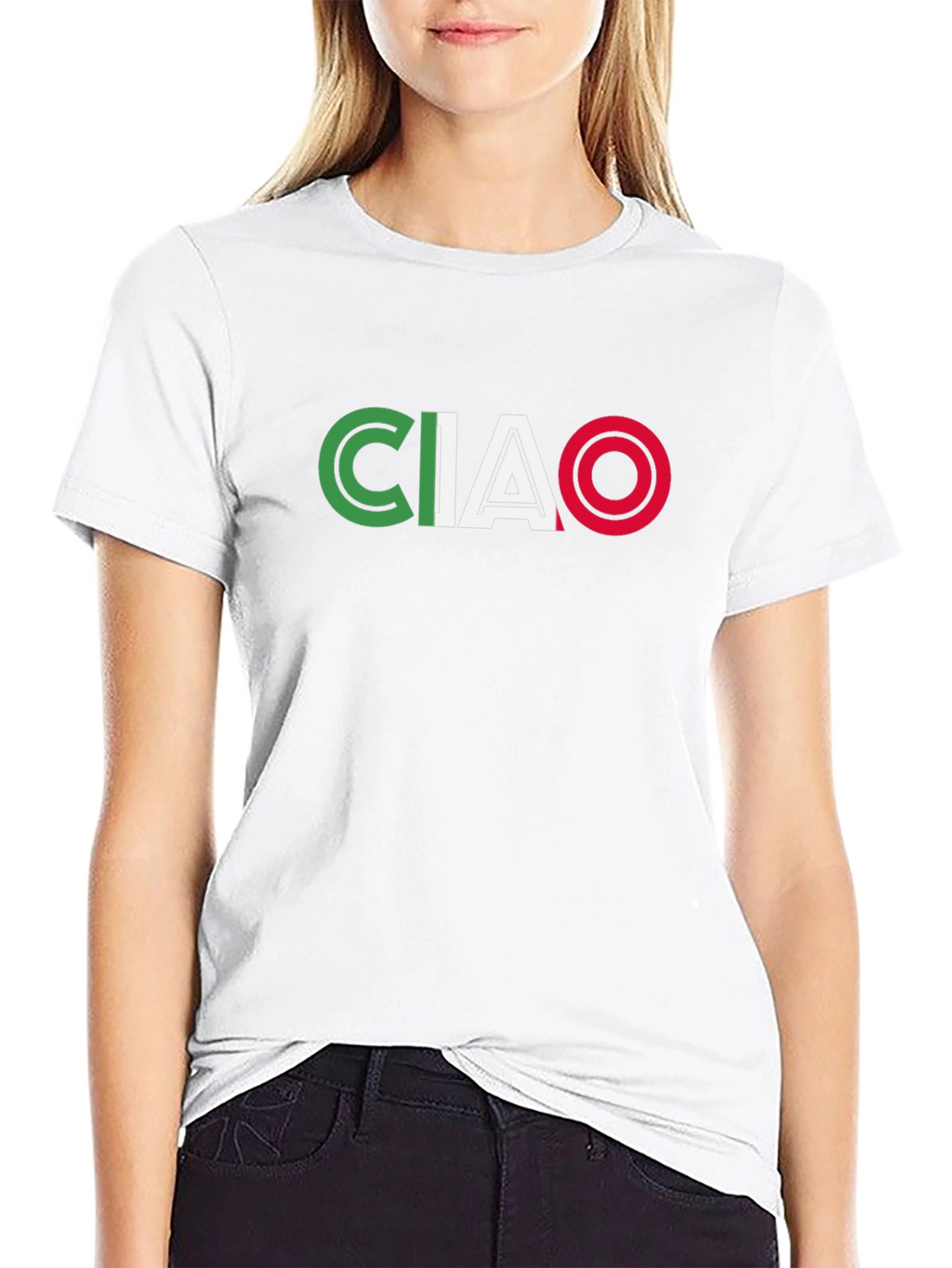 Ciao Italy Flag T-Shirt - Graphic Tee