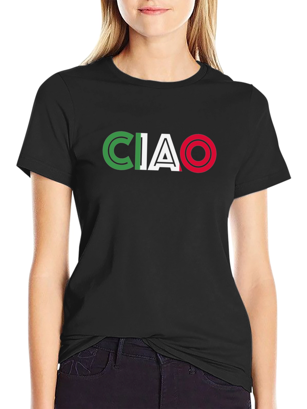 Ciao Italy Flag T-Shirt - Graphic Tee