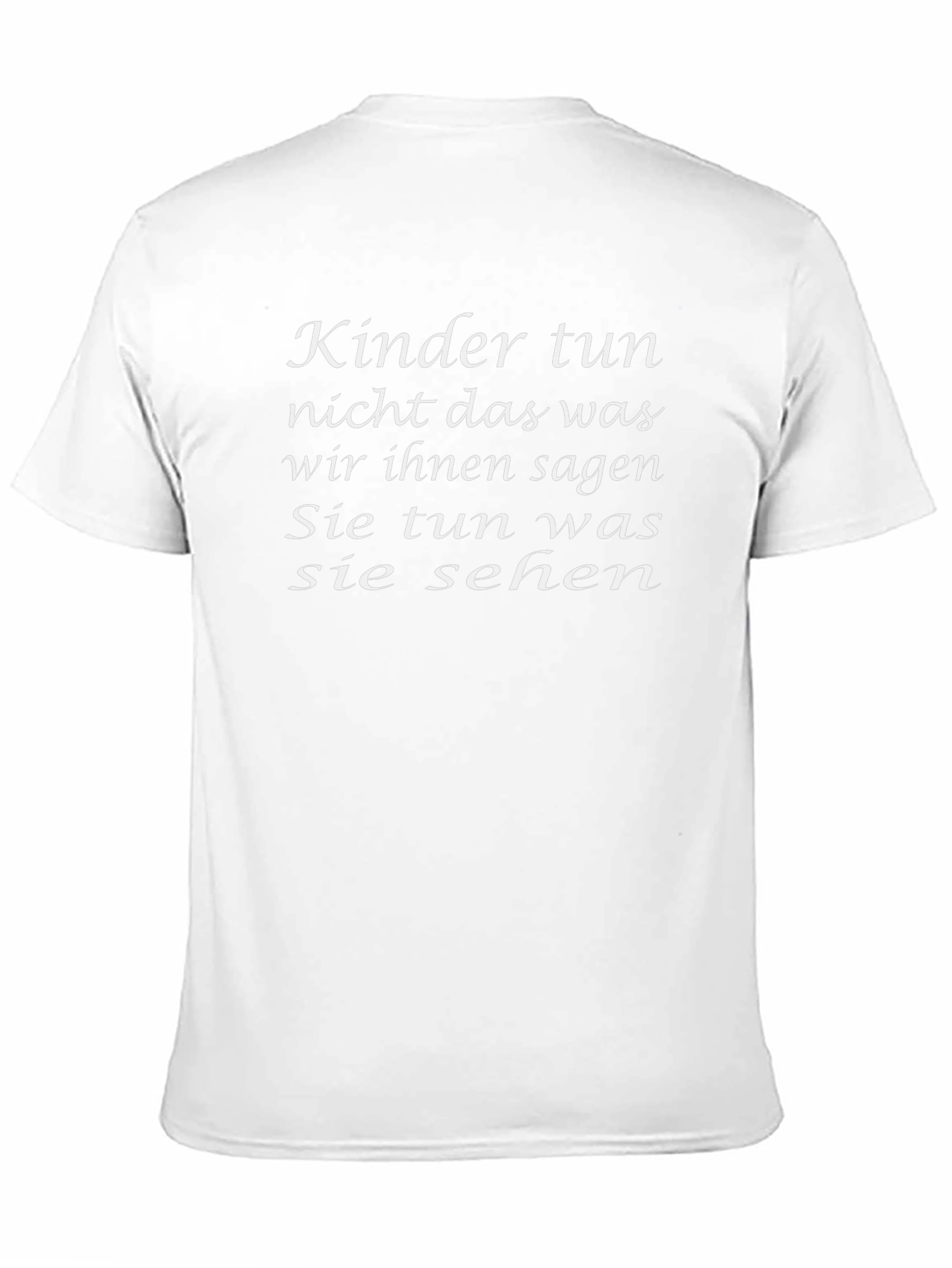 Kids See Kids Do Black T-Shirt
