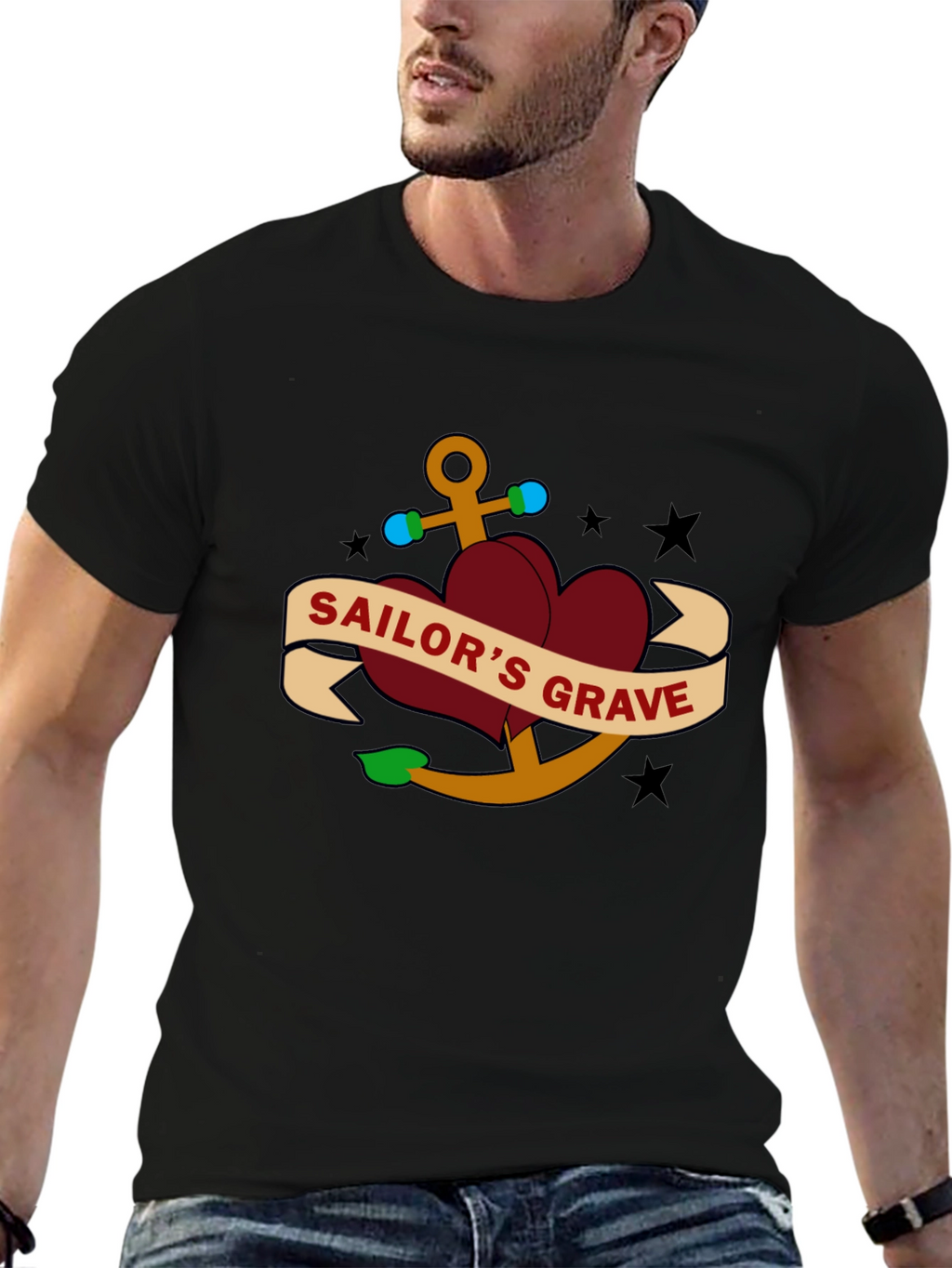 Sailors Grave Graphic Tee