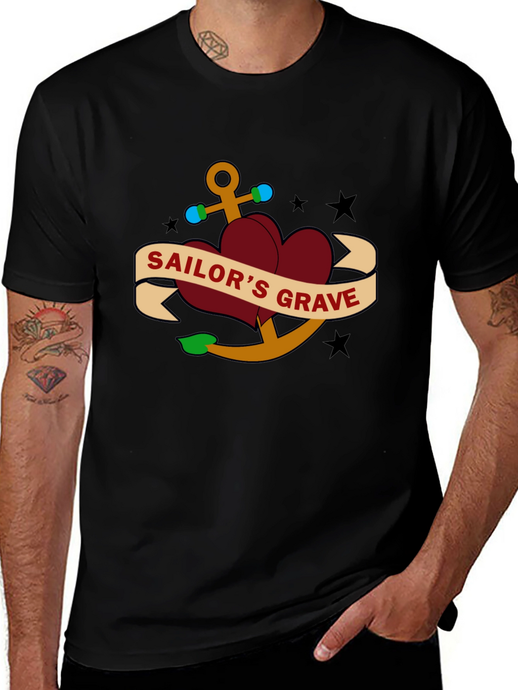 Sailors Grave Graphic Tee