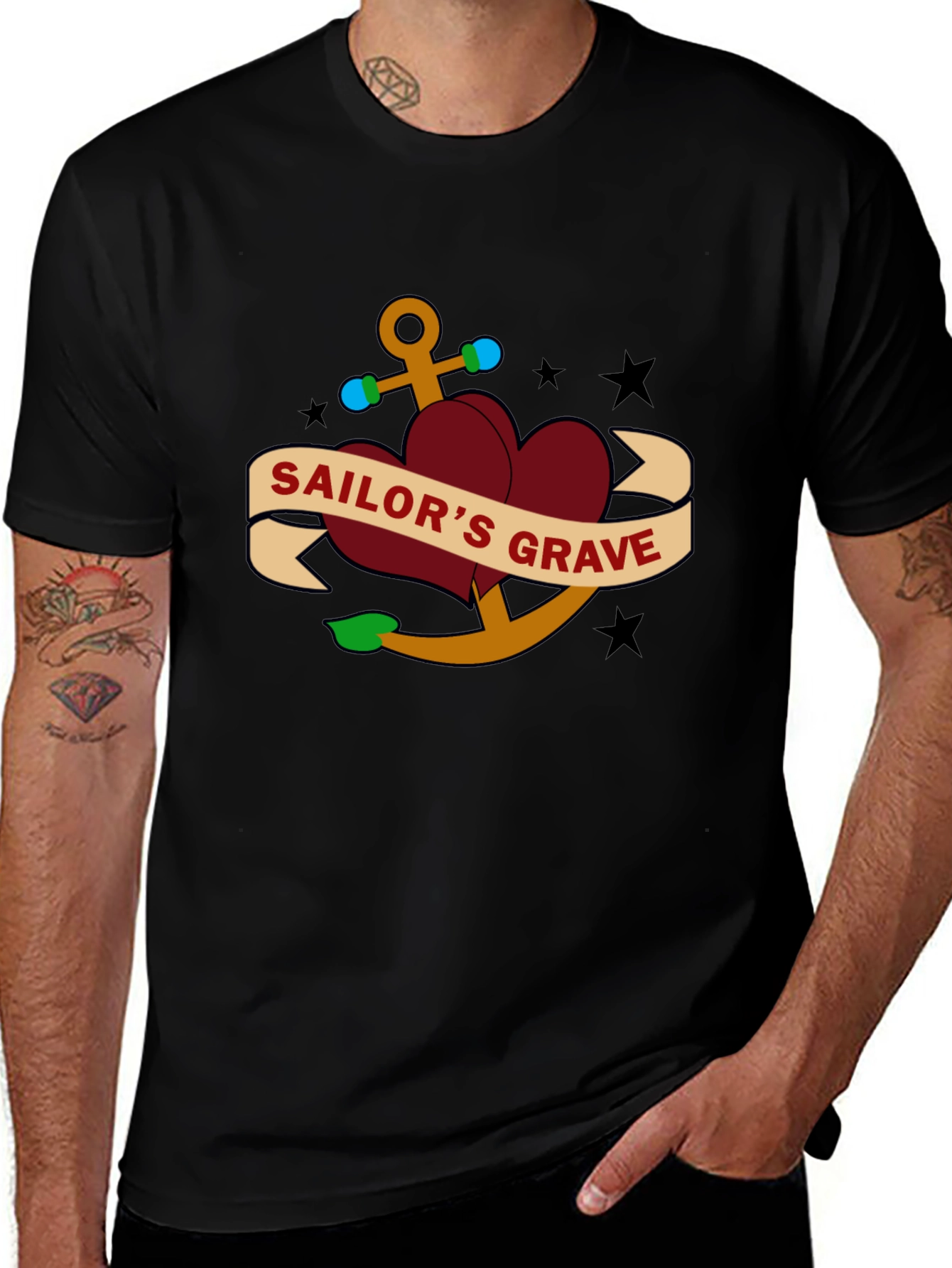 Sailors Grave Graphic Tee