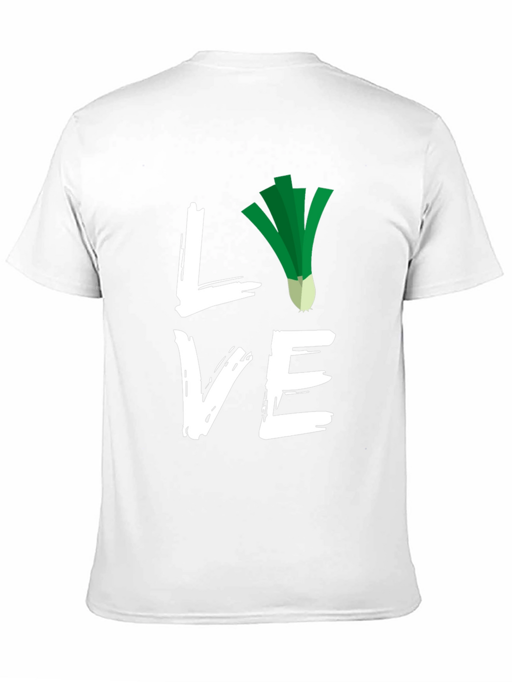Love Leeks Black T-Shirt