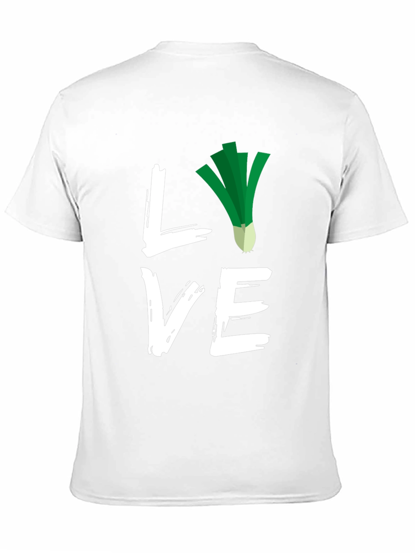 Love Leeks Black T-Shirt