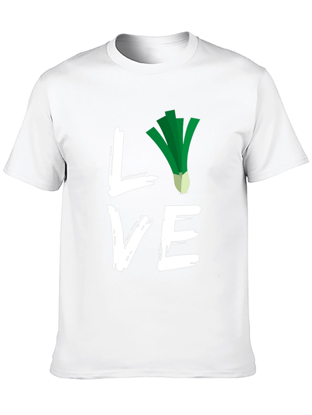 Love Leeks Black T-Shirt
