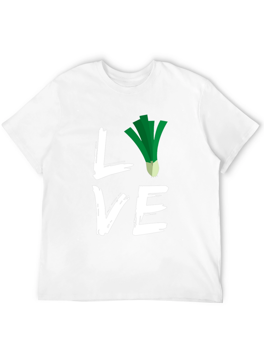 Love Leeks Black T-Shirt