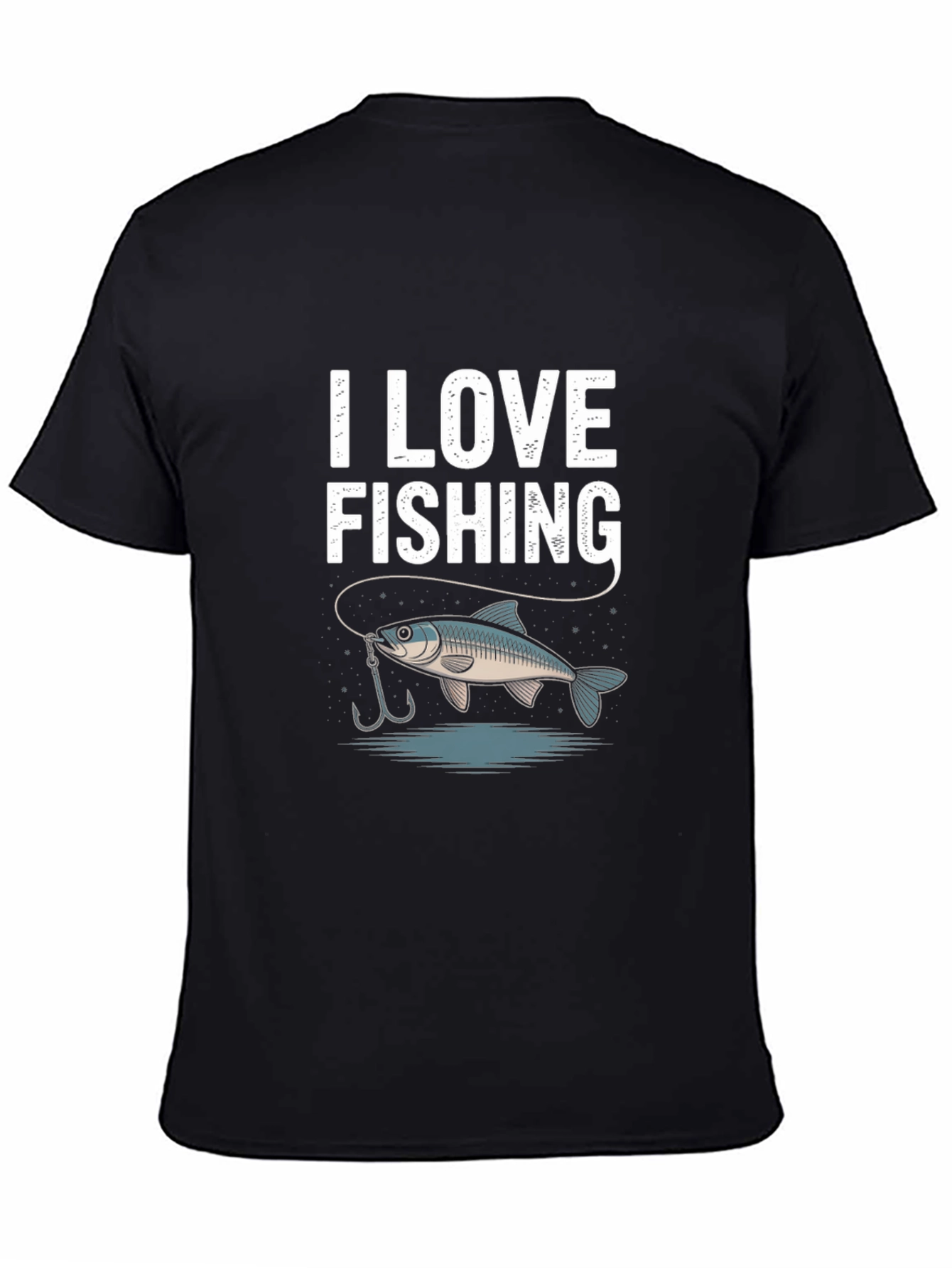 I Love Fishing Graphic Tee - Fishermans Favorite