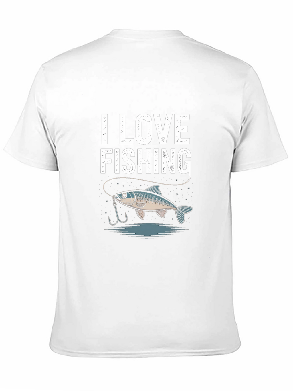 I Love Fishing Graphic Tee - Fishermans Favorite
