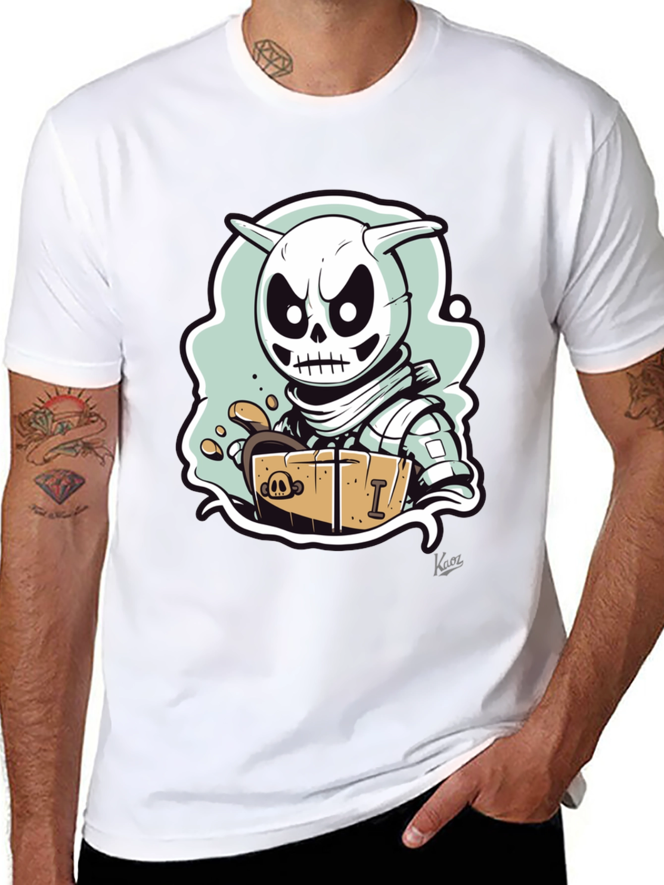 Cartoon Demon Graphic Tee
