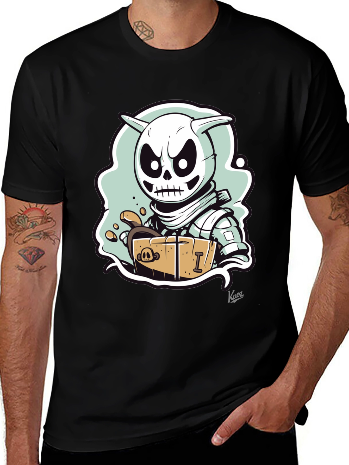 Cartoon Demon Graphic Tee
