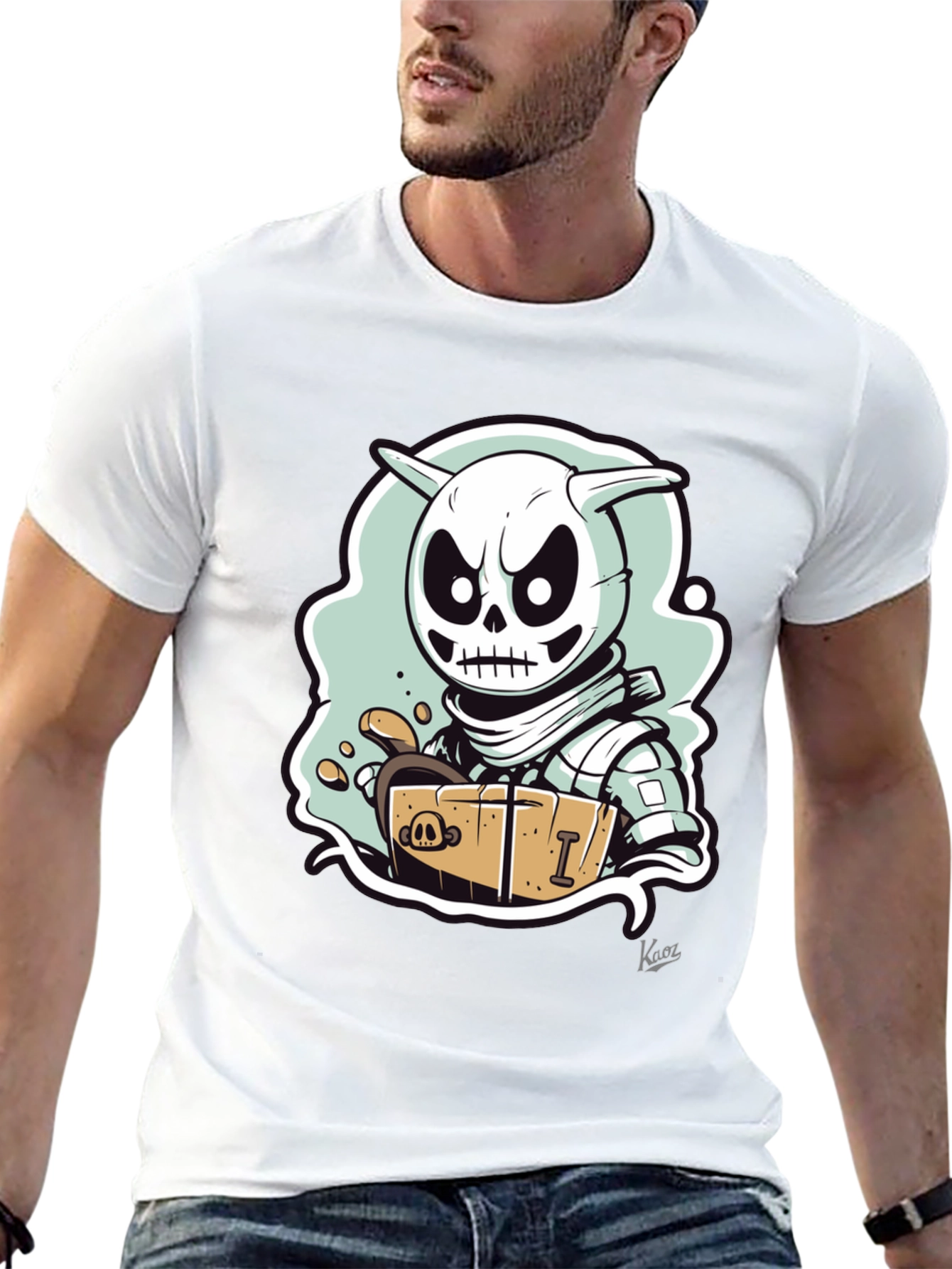 Cartoon Demon Graphic Tee