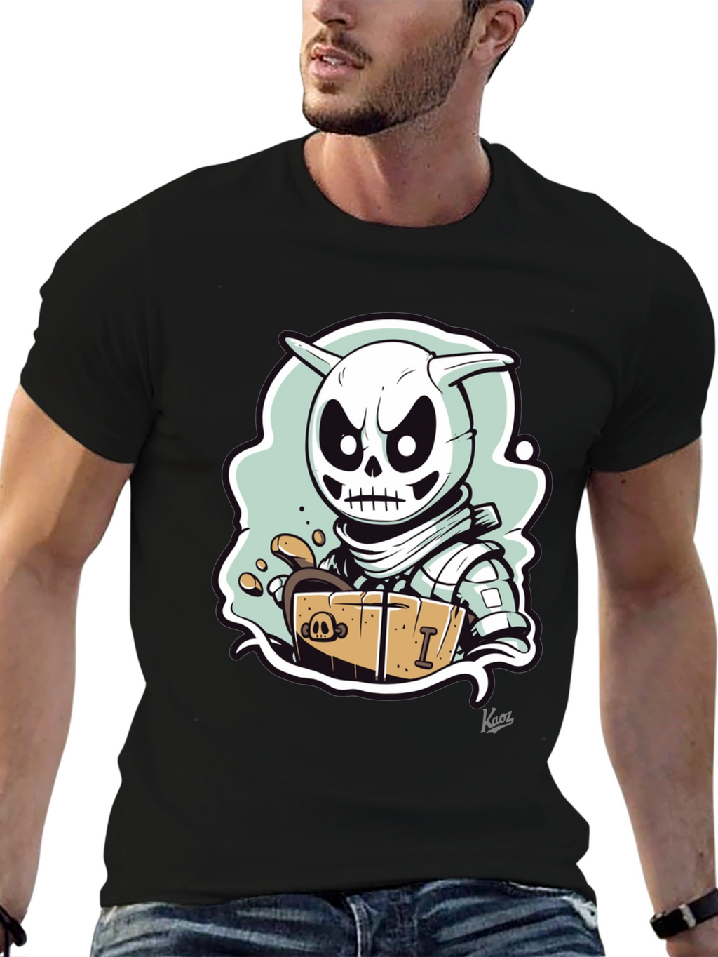 Cartoon Demon Graphic Tee