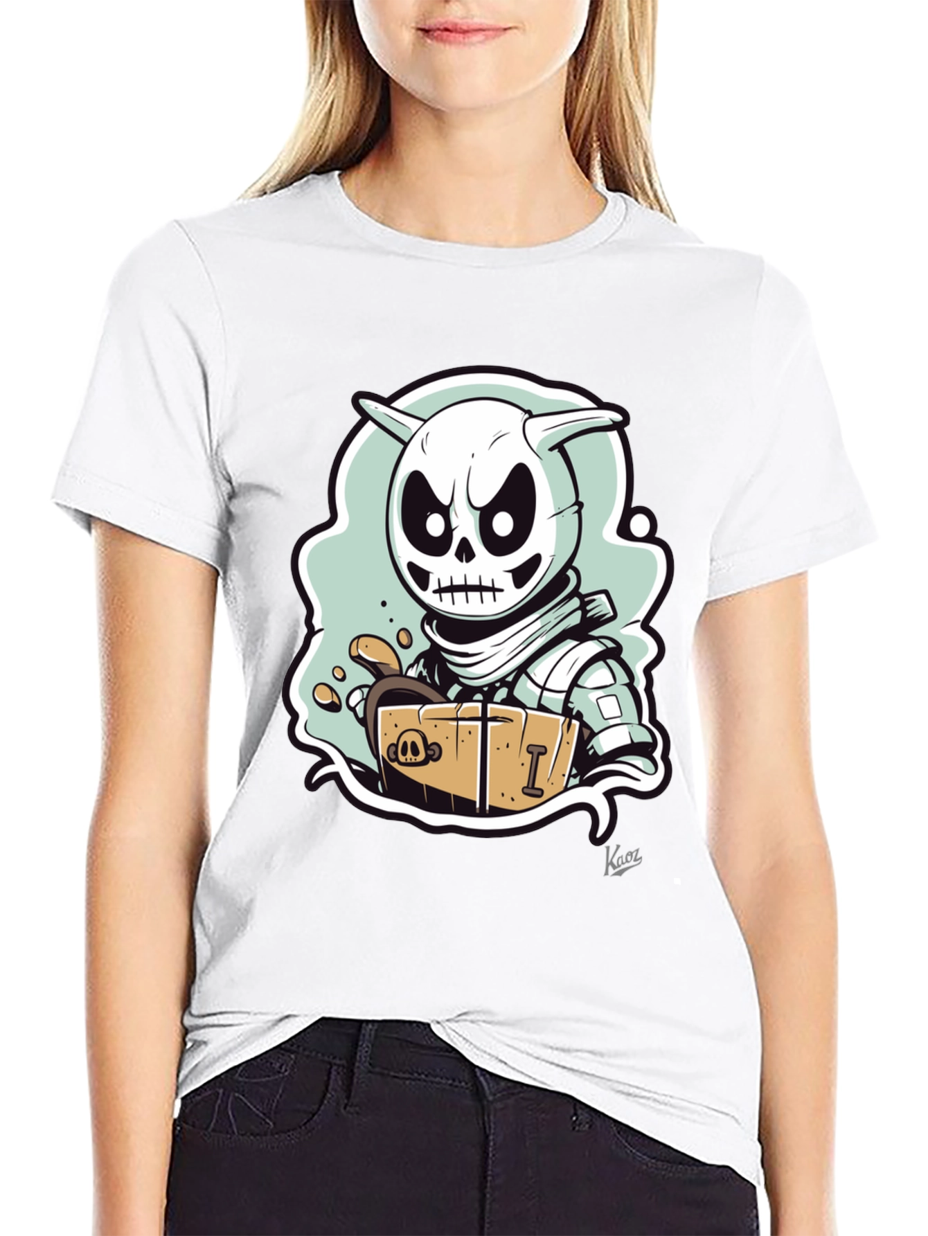 Cartoon Demon Graphic Tee