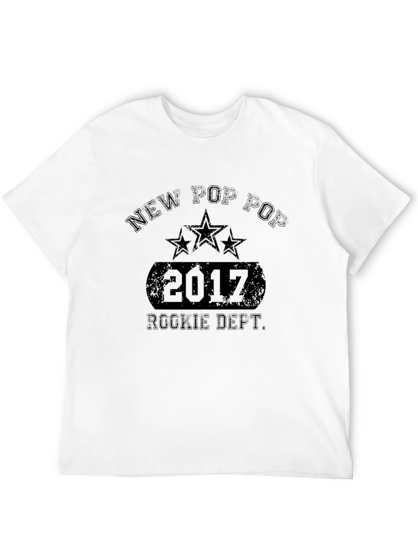 New Pop Pop 2017 Rookie Dept. Black T-Shirt